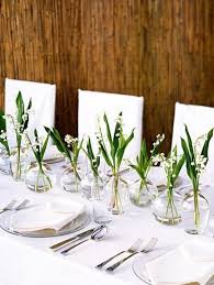 Clear Minimalism Wedding Style Inspiration Spring Wedding Centerpieces Wedding Table Table Decorations