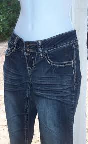 Skinny Jeans Stretch Denim Pants 5 Pocket Juniors Women