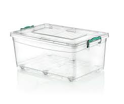 Resistant to moisture, chemicals, solvents and most oils. S Mc Homeware 2 X Large 40 Litre Heavy Duty Clear Plastic Underbed Storage Box Stackable Boxes Container Locking Clip Lid Wheels Buy Online In Bosnia And Herzegovina At Bosnia Desertcart Com Productid 48923330