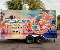 Boricua Spot- Puerto Rican Food Truck — Mobile caterer food truck in Tolleson, Arizona