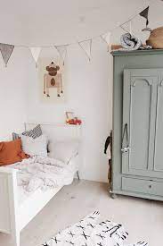 Free shipping on orders of $35+. Modern Farmhouse Boy S Room Design Featuring A Green Painted Armoire A White Wood Bed Woven Illus Boys Room Design Kids Room Inspiration Childrens Room Decor