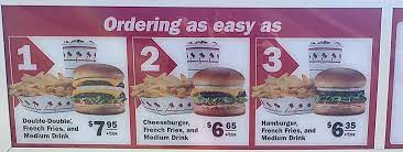 They pick out fresh ingredients whether it's the patties or vegetables ensuring that customers get the best end product. In N Out Burger Drive Thru Menu Prices 2001 Vs 2020
