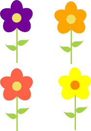 These flowers coloring pages printables will give your child a feeling of spring all year round. Download Free Printable Clipart And Coloring Pages 4 Flowers Clipart Png Download Full Size Clipart 89958 Pinclipart