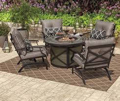 Wilson Fisher Canyon 5 Piece Fire Pit Chat Set Big Lots In 2020 Fire Pit Chat Set Outdoor Fire Pit Seating Fire Pit Table And Chairs