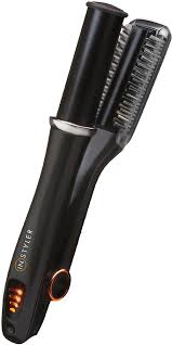 Cestomen 100% black boar bristle hair brush solid wood shaving brush beard massage curved wooden beard mustache brushes g0106. Best Buy Instyler Max Rotating Iron Black 30348