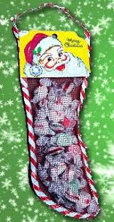 It's got candycanes, chocolate, laffy,taffy, and lollipops! 51 The Stockings Were Hung Ideas Vintage Christmas Stockings Christmas Stockings Stockings