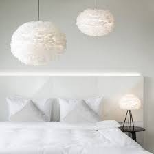 The large cloche or bell shape of this open weave cane rib pendant light will softly filter light into any room creating a romantic experience in your home. Vita Eos Extra Large Ceiling Light Shade Feather Lamp Feather Light Shade Pendant Lamp Shade