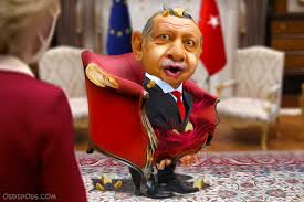 Daily sabah, 08 апреля 2021. Sofagate By Bart Van Leeuwen Politics Cartoon Toonpool