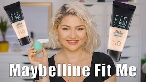 Prin urmare, experții brandului maybelline au creat un fond de ten special pentru pielea grasă și combinată. Review Maybelline Fit Me Matte Poreless Youtube