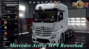 Mercedes Actros Mp4 Reworked V1 8 1 33 X 1 34 X Ets2 Mods Euro Truck Simulator 2 Mods Ets2mods Lt