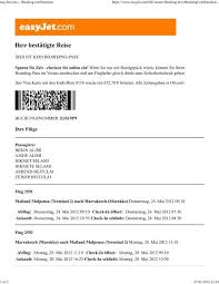 Second largest european budget airline, services within. Easyjet Com Booking Confirmation