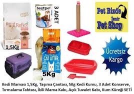 Ekonomik Kedi Seti Kedi Baslangic Paketi 8 Parca Bunadeger Com