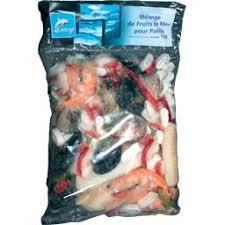 Melange De Fruits De Mer Pour Paella Gineys Intermarche