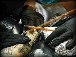 Traditional Samoan Tattoo Close Up Samoan Tattoo Tatau Samoan