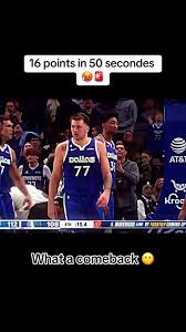 The day when Dallas scored 16 points in 1 minute 🥵🚨 Part.1 #CapCut #fyp  #pourtoi #xyzbca #fypシ #basketball #doncic #lukadoncic #dallasmavericks  #fypシ゚viral #nba #james #curry