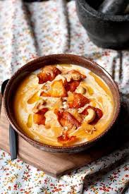 Veloute De Patate Douce Au Lait De Coco Et Epices Recette Cuisine Recette Soupe Recette Et Soupe Healthy
