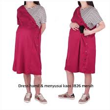 Wrap dress memungkinkan penggunaan baju tanpa kancing, sehingga ukurannya pun dapat disesuaikan dengan bentuk tubuh mama yang melebar di bagian perut. Jual Dress Hamil Menyusui 1826 Baju Hamil Murah Mei 2021 Blibli