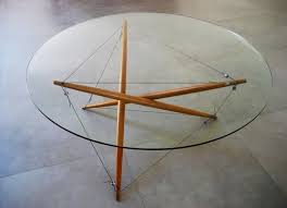 3 Strut Tensegrity Coffee Table Coffee Table Furniture Design Glass Table