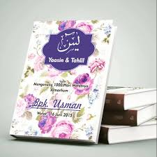 Untuk file ini berbagai jenis format dari psd dampai dengan cdr. Buku Yasin Dan Tahlil Bunga Free Tasbih Shopee Indonesia