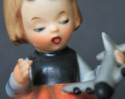 Vintage Boy and Girl Transportation Figurines. Grandmacore Mantel Decor.  Train & Airplane Toy, Little Dogs, Dabs, Japan, Housewarming, Host.