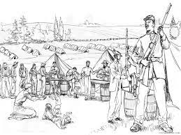 United states of america coloring page. Revolutionary War Coloring Pages Educational Printable 2020 1812 Coloring4free Coloring4free Com