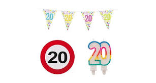 Versiering 20 Jaar Feestbazaar Nl