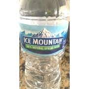Check spelling or type a new query. Ice Mountain Water 100 Natural Spring Calories Nutrition Analysis More Fooducate