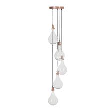 By westinghouse $ 83 01. Light Living 3061863 Quirina Glass Antique Copper Hanging Pendant Lamp 5l D30x190cm Ideas4lighting Sku36658i4l