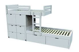 Lozko Pietrowe Z Biurkiem Szufladami I Polkami 5622032243 Oficjalne Archiwum Allegro Bunk Beds Bed Loft Bed