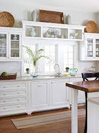 Meanwhile, railings on each side of this bridge kit give you a place to grab while walking over. Interesting Above Window Shelf Decorating Above Kitchen Cabinets Kitchen Design Above Kitchen Cabinets
