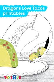 Dragons love tacos coloring pages 324 best coloring pages at coloringcafe images is related to coloring pages. Dragons Love Tacos Printables Dragons Love Tacos Book Dragon Fall Kindergarten