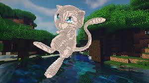 Download cool stuff created by other to add to your. Minecraft Mew Build Schematic Download Free 3d Model By Inostupid Inostupid 485b7a8
