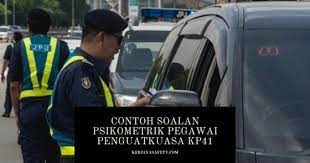 Contoh Soalan Psikometrik Pegawai Penguatkuasa Kp41
