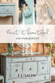 Colours Fusion Mineral Paint Fusion Mineral Paint Blue Painted Furniture Mineral Paint