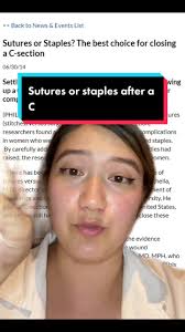 Sutures Vs Staples