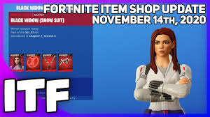 Well, i have good news. Fortnite Item Shop New Black Widow Bundle November 14th 2020 Fortnite Battle Royale Youtube