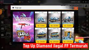 Lagi cari skin free fire gratis? Top Up Diamond Ilegal Ff Termurah Via Pulsa Kingsmpls Com