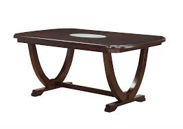 Shop 20 cracked glass table on houzz get inspired with our curated ideas for products and find the perfect item for every room in your home. Espresso Dining Table W Cracked Glass Insert The Furniture Outlet Ny