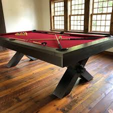 7 Or 8 Industrial Pool Table Weathered Gray Pool Etsy In 2020 Pool Table Dining Table Dining Table Top Pool Table