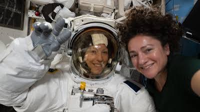 Sophie Adenot first French woman spacewalk
