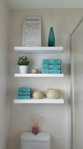 When it comes to storage and organization, small bathrooms can offer quite a challenge. Bathroom Shelving Ideas Over Toilet Bathroom Shelf Decor Diy Bathroom Storage Bathroom Shelves Over Toilet