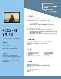 Light Blue Modern Resume Modern Resume Template Modern Resume Template Free Minimalist Resume Template