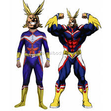My Hero Academia Male All Might Cosplay Costume