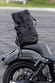 Burly Brand Voyager Sissybar Bag Bike Saddle Bags Motorcycle Bag Motorcycle Luggage