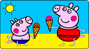 Peppa Pig Coloring Pages For Kids Peppa Pig Coloring Games Peppa Pig At The Beach Coloring Peppa Pig Coloring Pages Coloring Pages For Kids Coloring Books