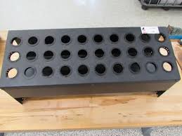 For use in mc3 straight and tapered, iso 30, and cat 40 tool holders. Machines Used 30 Position Cat 40 Tool Holder Rack