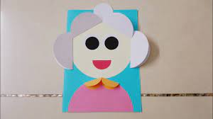 Take the chart paper and make a long card with the help of scissors. Handmade Birthday Card For Grandmother Diy Gift Idea For Grandma Youtube