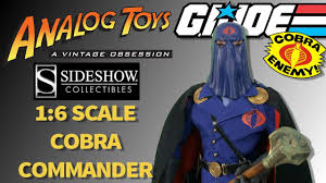 Check out gobra's collection upgrades upgrades. Cobra Commander Sideshow Collectibles 1 6 Scale Gi Joe Action Figure Review Arah Youtube