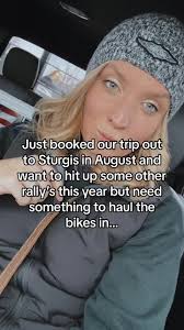 We did a thaaaaaang. #bikerlife #bikerbabe #harleydavidson #ridingseason  #sturgisrally #sturgis2024 #fullthrottlesaloon #toyhauler #toyhaulerlife  #toyhaulerliving #motorcyclerally #bluecollarbabe ...