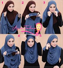 Instant Shawl 2 Loops Simple Hijab Tutorial Hijab Fashion Hijab Style Tutorial